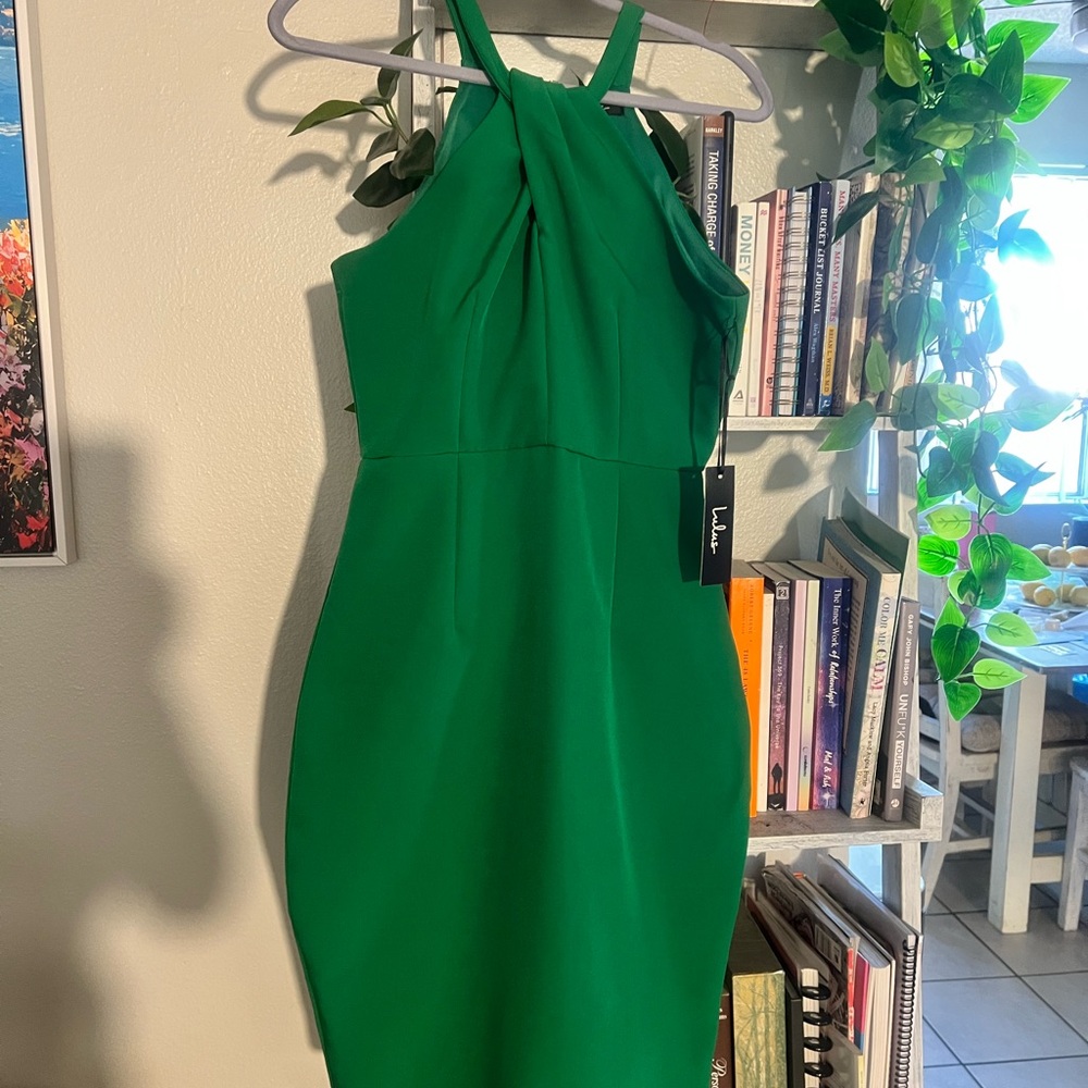 Emerald Green  Cocktail Dress